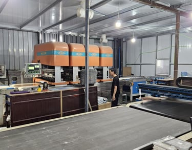 Bestone Materials modern flexible wall tile factory production line, showcasing direct supply, large