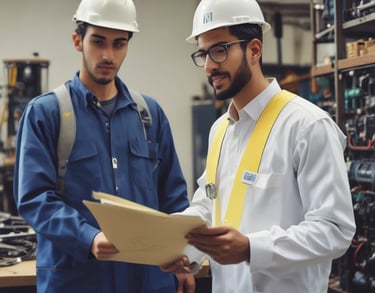 a man riding a skateboard down a street next to tall buildings