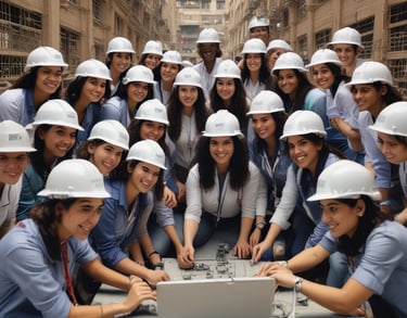 a man riding a skateboard down a street next to tall buildings