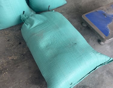 bagged rice husk ash for silica related application