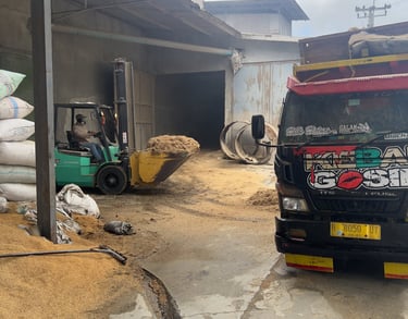 Documentation and packaging support for rice husk product inquiries