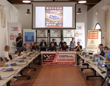 Contatti ufficiali Rally Costa del Gargano 2026 informazioni organizzazione
