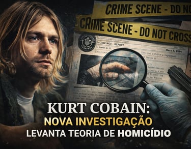 Kurt Cobain: nova investigação reacende debate sobre a morte do líder do Nirvana