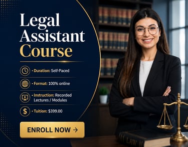 Legal Assistant Course