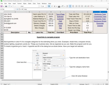 Landscape Estimating Software