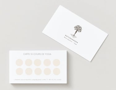 Carte de 10 cours de yoga en petit groupe chez NaturAnanda