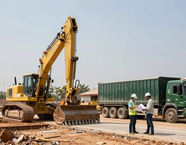 Projet de génie civil réalisé par AGRIMMOPRES en Guinée