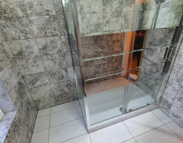 Bathroom renovation and construction work by Eagle Nottingham Construction Ltd