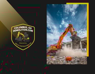 Commercial Demolition in Columbus, GA Official