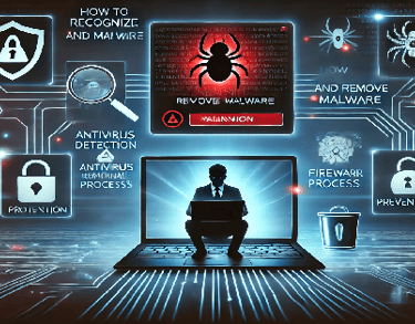 how to recognize and remove malware