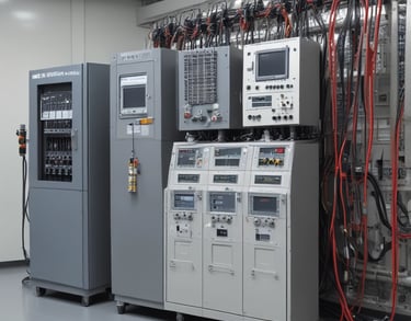 a man riding a skateboard down a street next to tall buildings