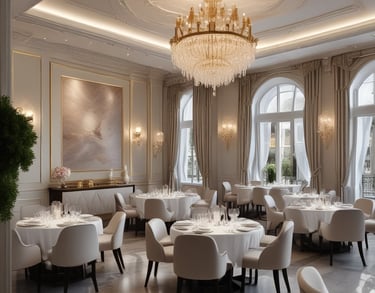 a man riding a skateboard down a street next to tall buildings