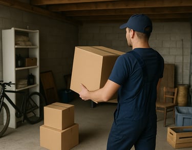 Débarras de greniers, caves, garages, granges