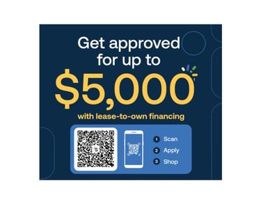 Financing and tire credit options up to $5,000 available at Fast Tire Shop East Los Angeles