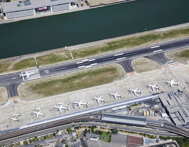 London City Airport from above