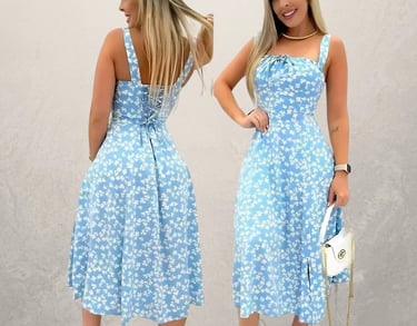 Vestido Mis Romantico estampado floral