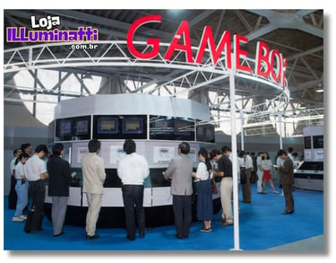 Estande do Game Boy na Nintendo Shoshinkai 1990
