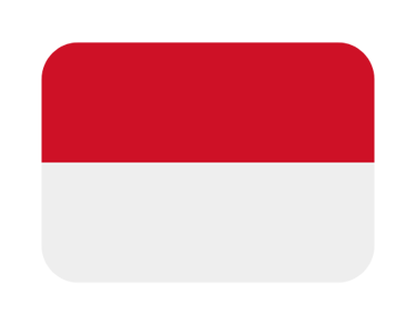 Bandera de Mónaco