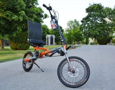 Comfortable recumbent bicycles