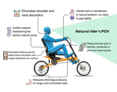 Recumbent bicycles