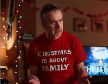 Ralph's Perfekt Christmas a Dark Comedy with a Twist, starring Tom McLaren, Charlie Schlatter, Jill Schoelen and more