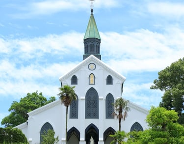 Oura Cathedral, the oldest Catholic church in Japan