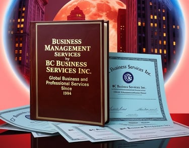 Corporate and Business Formations and Management Services