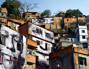 Mulheres São Heroínas, Ação na Favela Morro da Providência, Maria de Fátima, vista diurna, RJ