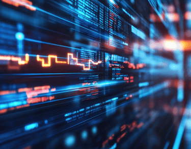 a wall of stock market trading data data data data data data data data data data
