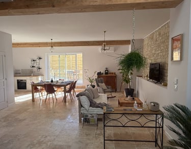 Vue intérieure du gîte Pierres à Champniers prêt d'Angoulême