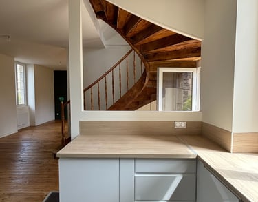 Renovation maison ancienne - Projet Brune