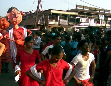 Kunbi dance at Goa Carnival