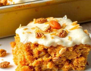 Carrot Dump Cake