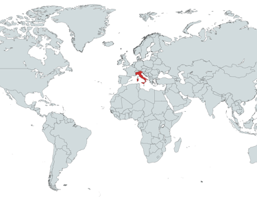 Vatican City on World Map