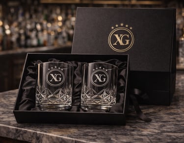 Custom Crystal Carved Glassware Manufacturer in China 