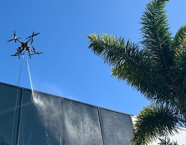 drone hotel cleaning