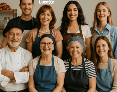 a group of people posing for a picture