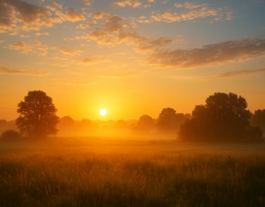 morning image symbolazing, financial freedom. wealth, money, investing, morning routine.