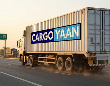 CargoYaan 32ft truck going to ludhiana to deliver goods