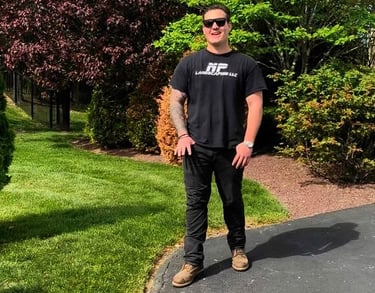 Nick Petronio posing before a video