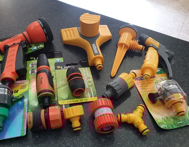 accesorios de manguera, accesorios de jardineria