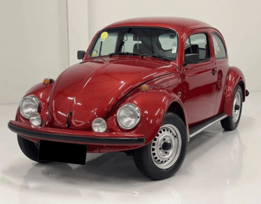 fusca serie ouro vermelho dakar