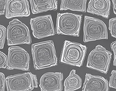 a man riding a skateboard down a street next to tall buildings