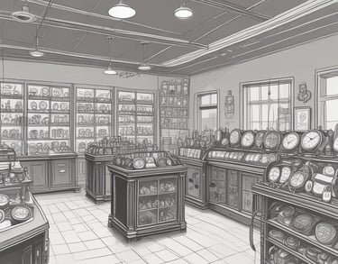 a man riding a skateboard down a street next to tall buildings