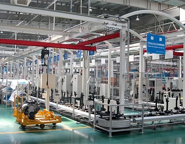 engine assembly line