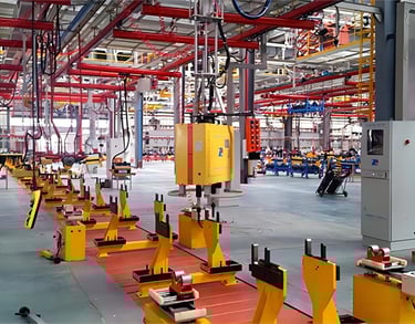axle assembly line
