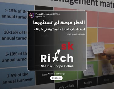 Risk: المنظومة المتقدمة للذكاء التنبؤي وإدارة المخاطر. نقدم تحليلاً جنائيًا لأسباب تعثر الشركات