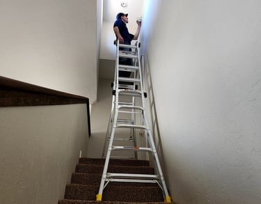 I will climb the ladder so you don't have to