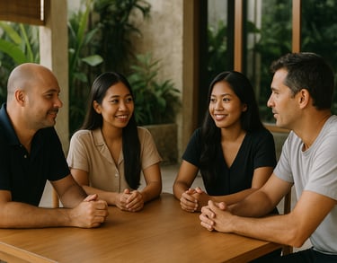 The Vision Immo Bali team — experts in real estate development, project management, and investment s