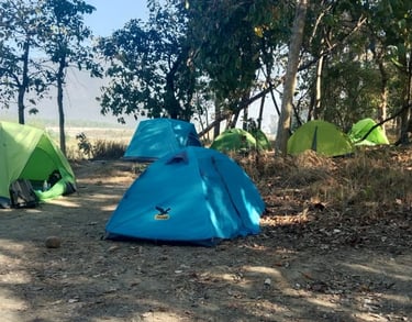 camping in Bardiya National Park